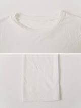 #SL Basic Layered Round T-shirt (2color)