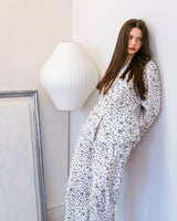Star Pattern Pajama Set (ivory)