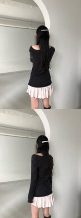 vネックtシャツ