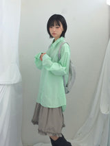 light cotton oversized shirt