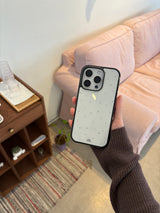 snowing phone case (ivory) 