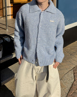 Arin Collared Knit Warmer Cardigan