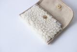 Boucle suede belt bag (Ivory)