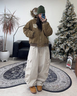 Terrid wool brush knit