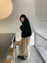 キンバコットンバルーンワイドパンツ