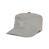 Leaf VZ Monogram Twill Pillbox Cap / Gray