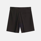 Bly ストライプショートスラックス