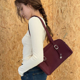 Yerr Square Bag (burgundy)