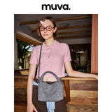 muva. ウーブン ハンド＆ミニ 2WAYトートバッグ