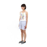 1/2 ステッカーパックサスペンダーノースリーブ (WHITE)