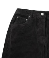 Women’s Corduroy Straight Pants Charcoal