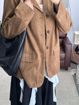 SUEDE BASIC JACKET