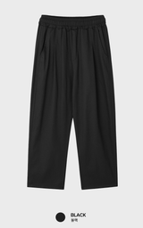 Look Wonderant 3-Layer Lengths Round Tuck Wide Banding Pants