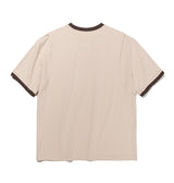 Heart graphic linger T-shirt (blue