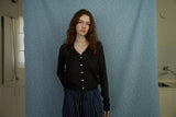 Spring soft cardigan set_black