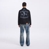 ウォッシュド 14oz クロップドデトロイトワークジャッカー
