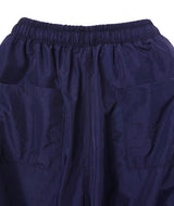 triple track line nylon pants