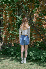 ROSE MESH TOP (2 COLORS)