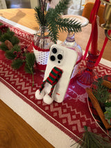 Christmas Muffler Hard Case / TREEFORFIVE345