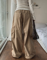 Brick Vintage Wide Cargo Pants