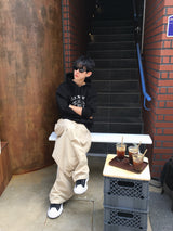 ナイティドオーバーフーディドTシャツ 4C