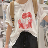 メローミャウショートスリーブTシャツ