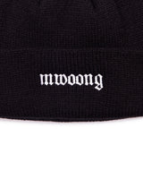 Mwoong ベーシックロゴビーニー