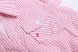 Cherry Piece Crinkle Button Shirt 232105612