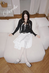 Lily Lace Sleeveless Cardigan Two-Piece Set