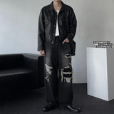 OWN Tony Garment Leather Tracker Jacket (3 colors)