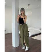 TWILL CORSET TOP