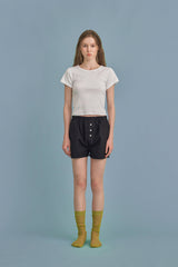 ラベルベーシックTシャツ_white