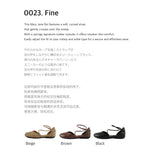 ファイン 0023. オブリーク メアリージェーン - 3色