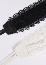 LACE LEATHER BELT