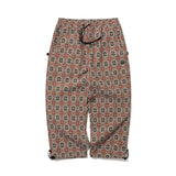 ETHNIC WIDE TRACK PANTS  
