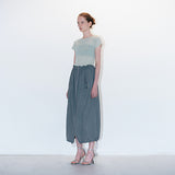 Like ribbed tee mint