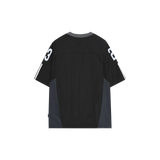スポーティナイロンフットボールオーバーフィットTシャツ