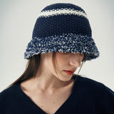 ブリーズニットバケットハット (Navy)