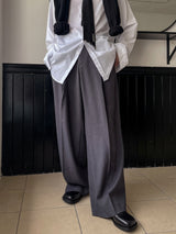 Pauline Scratch Wide Slacks