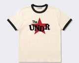 エッセンシャルスタンダード半袖リンガーTシャツ アンダースタークリーム