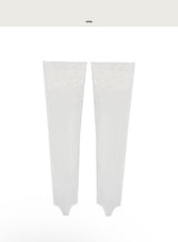 elle flower cotton on lace warmer