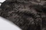 Noir Snake Frill Cami Top