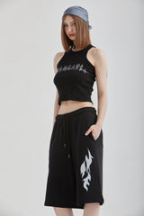 FLARE SLEEVELESS TOP