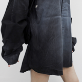 (Unisex) アティナダーティーウォッシングシャツ