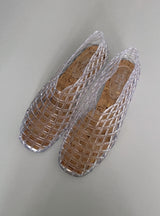 Mallang Jelly Mesh Flat Shoes Summer Sandals 7 Colors