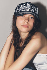 WASHED STITCH BALL CAP 
