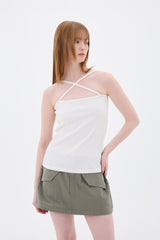 ARIOSO BOLERO SET / WHITE