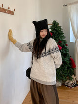 Suguru Wool Nordic Round Knit