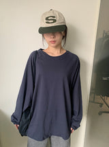 センキューベーシックラグランオーバー長袖Tシャツ