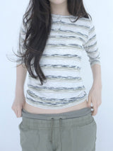 nerds 3/4 sleeve tee